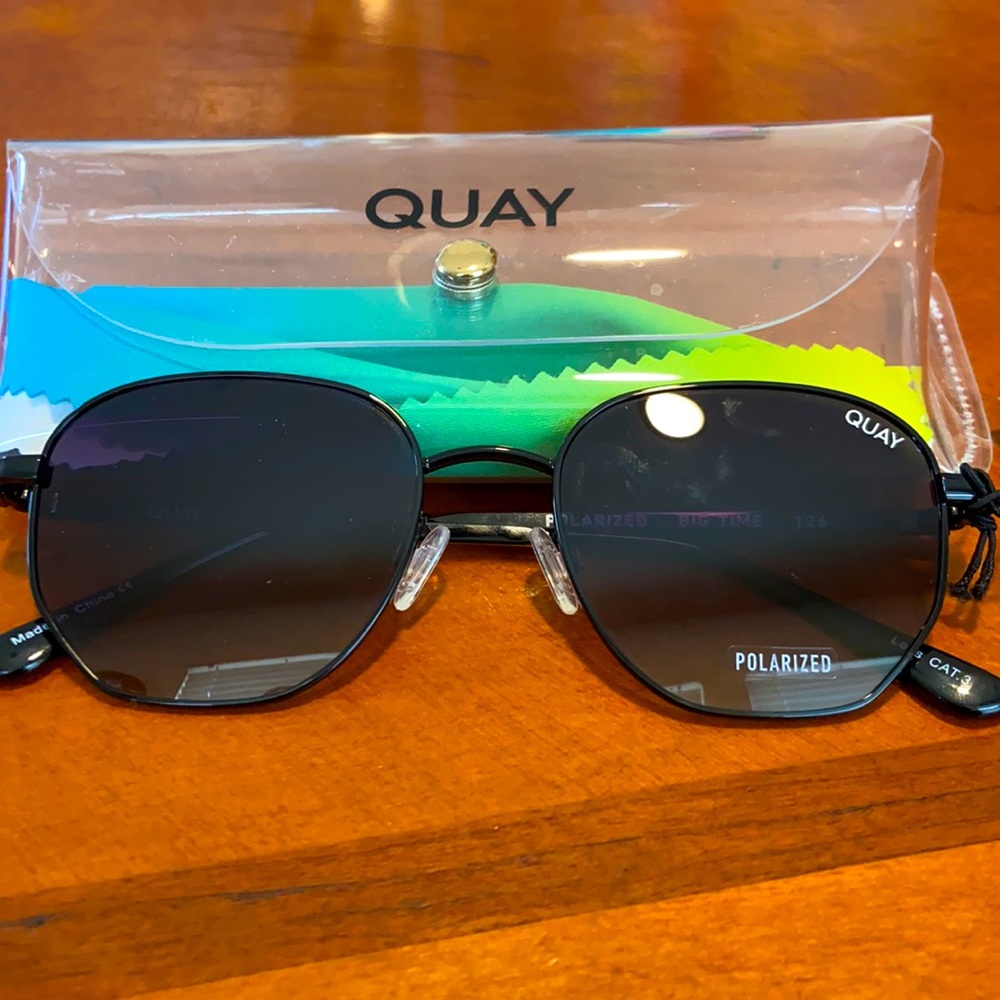 Quay Australia “Big Time” Polarized Sunglasses